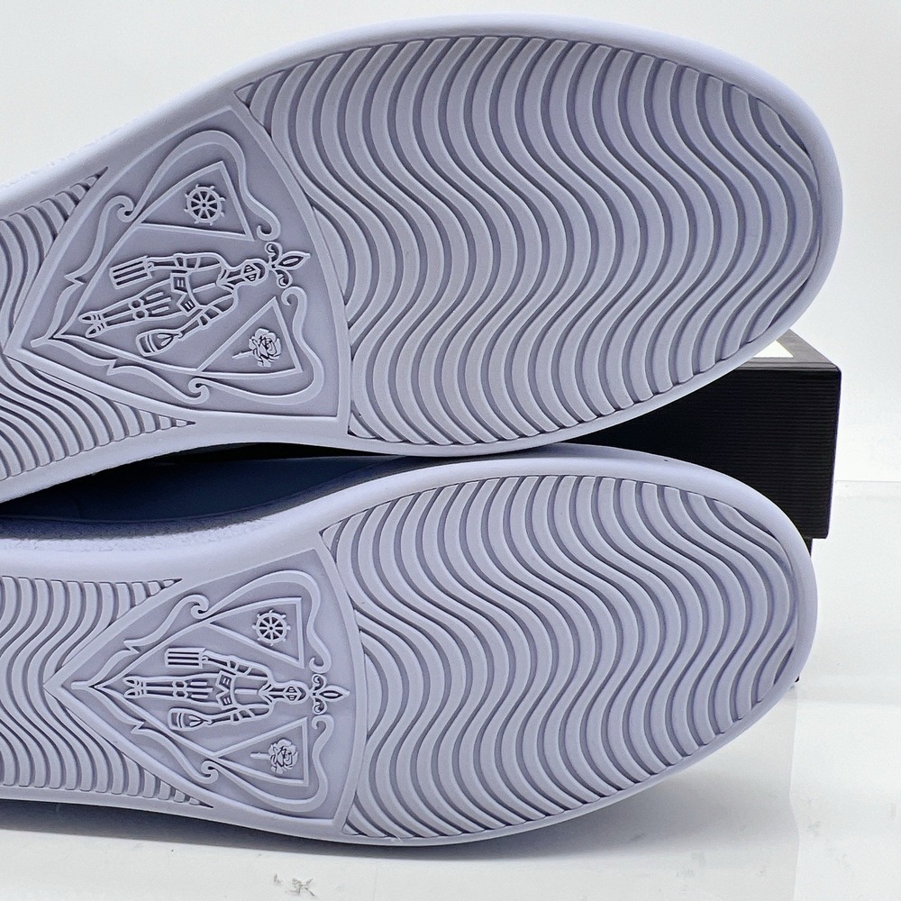 GUCCI Ace Interlocking GG Logo Low Top Sneaker Baby Blue Leather EU 38.5 US 8.5 - Picture 14 of 15